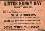 Sister Kenny Day April 1951
